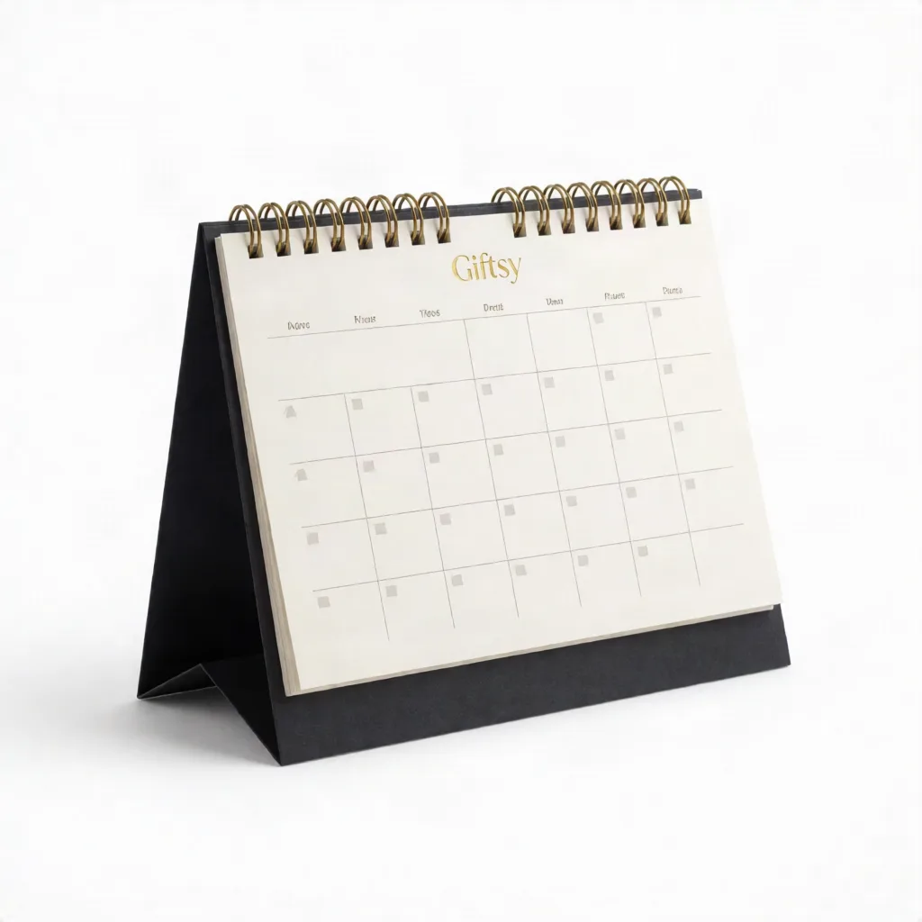 Desk Calendar for custom gift box in Karachi