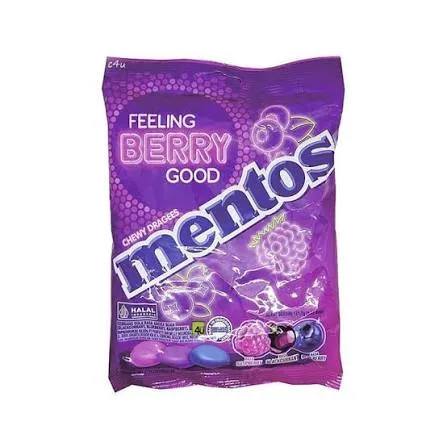 Mentos Berry Pouch (1pc) for custom gift box in Karachi